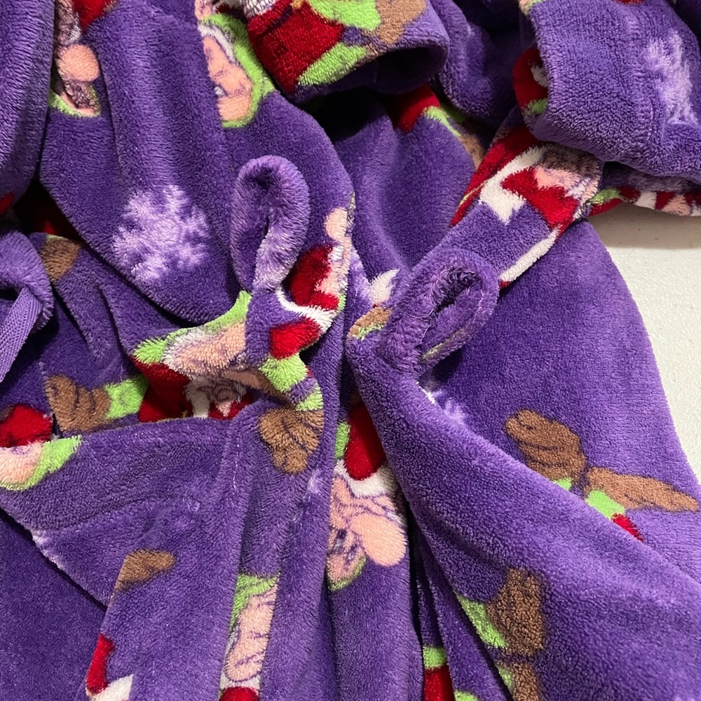 Rare Disney 2007 Snow White Grumpy Plush Robe Size La… - Gem